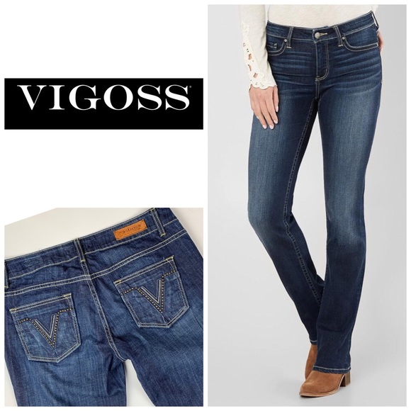 vigoss straight leg jeans